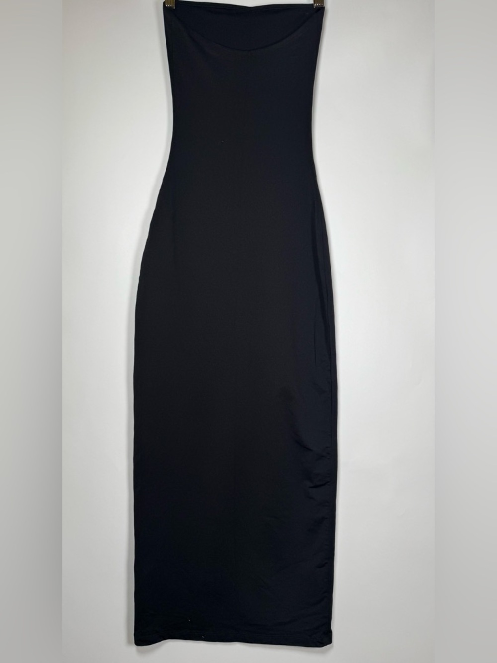 Aritzia Contour Strapless Tube Maxi Dress Black 2XS